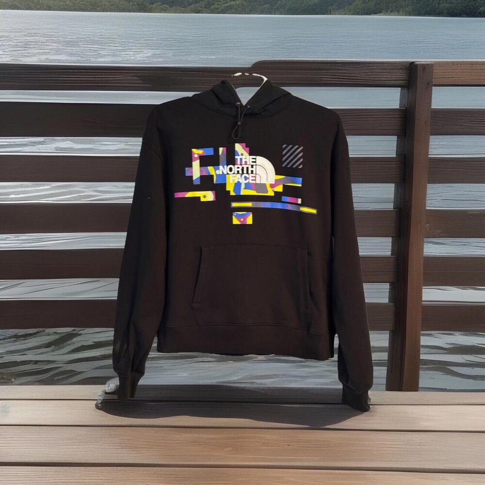 NWT $80 The North Face Coordinates Graphic pullover hoodie size XS
